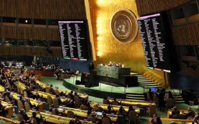 प्यालेस्टिनी भूभागबाट इजरायल हट्नुपर्ने प्रस्ताव राष्ट्रसङ्घबाट पारित, नेपालसहित ४३ देश तटस्थ