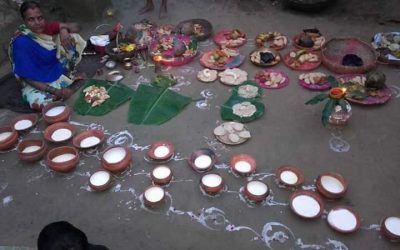 मिथिलाञ्चल क्षेत्रमा चौरचन पर्वको रौनक