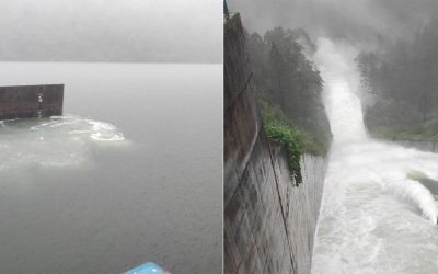 कुलेखानी जलाशय भरियो, २ वटा गेट आंशिक खोलियो