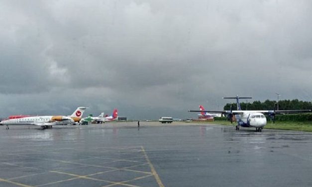 खराब मौसमका कारण हवाई उडान प्रभावित
