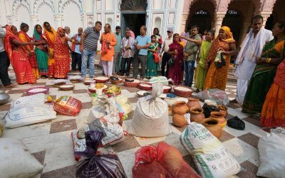 कोजाग्रत पूर्णिमा : महोत्तरीबाट १ सय १ भार जानकी मन्दिर ल्याइयो