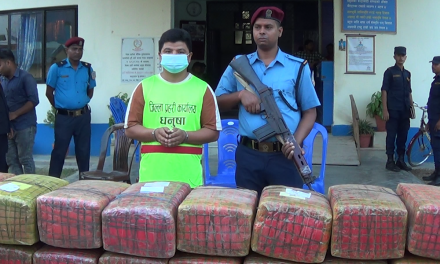 २२१ किलो गाँजासहित जनकपुरधामबाट एक जना पक्राउ