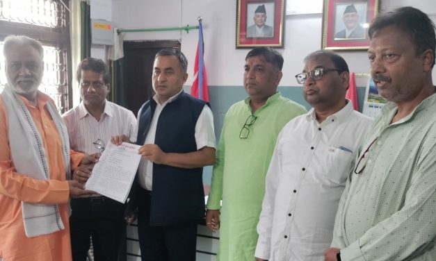 गौशाला धर्मशालामा काठमाडौँ महानगरको हस्तक्षेप रोक्न मारवाडी सेवा समिति जनकपुरधामको माग