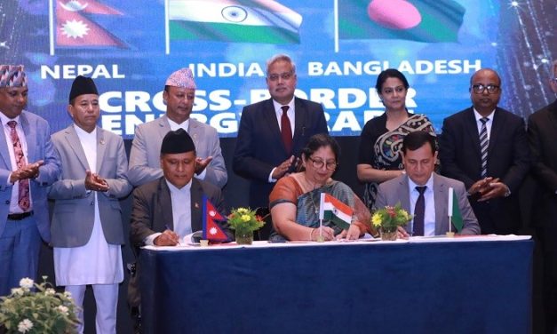 नेपालबाट बङ्गलादेशमा ४० मेगावाट बिजुली निर्यात गर्ने सम्झौतामा हस्ताक्षर