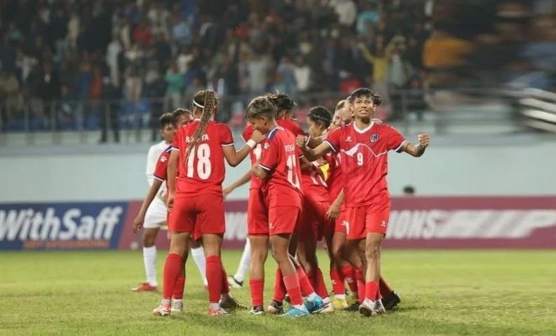 साफ महिला च्याम्पियनसिप : फाइनल प्रवेशका लागि भिड्दै नेपाल –भारत
