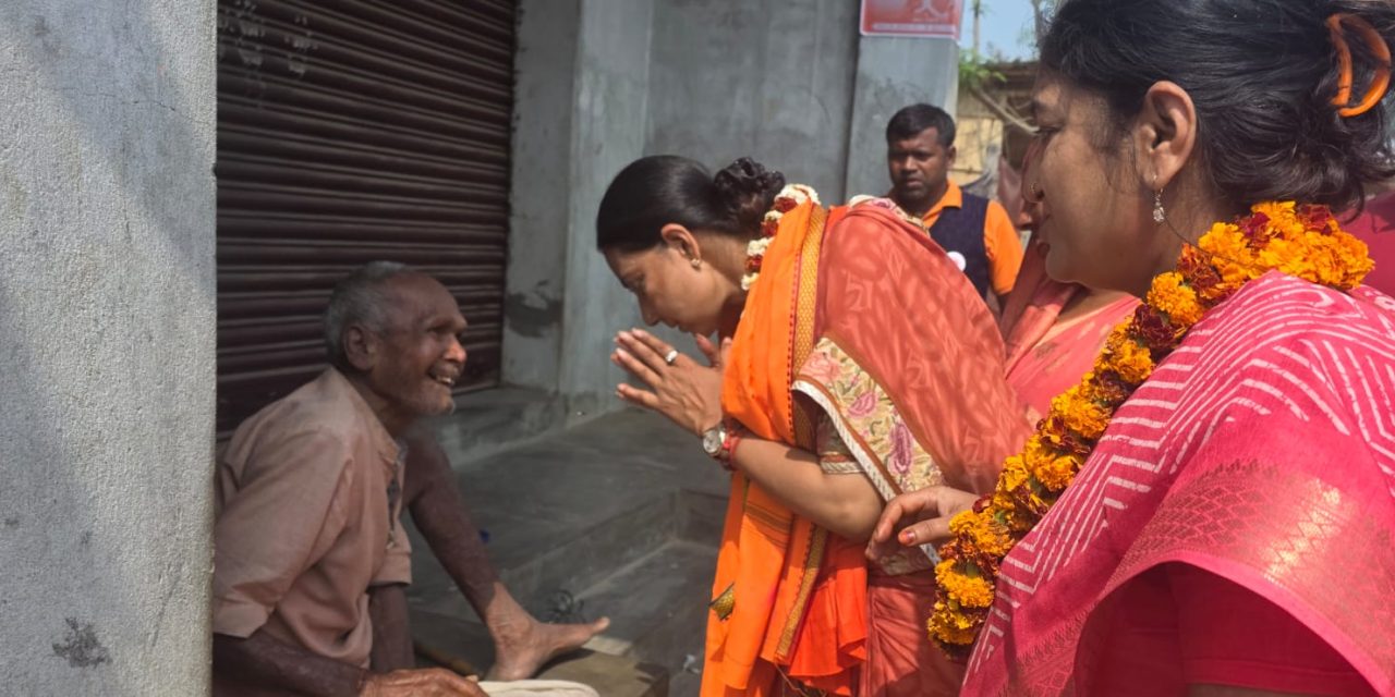 विकासको निरन्तरताका लागि मतदातासंग मागिन जुलीले साथ