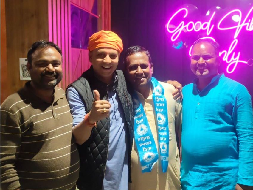 कानु हलुवाई समाजका अध्यक्ष साह रास्वपामा प्रवेश