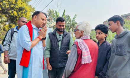 परिवर्तनमुखी परिणामको दाबी गर्दै मनिष झा गाउँ–टोलमा